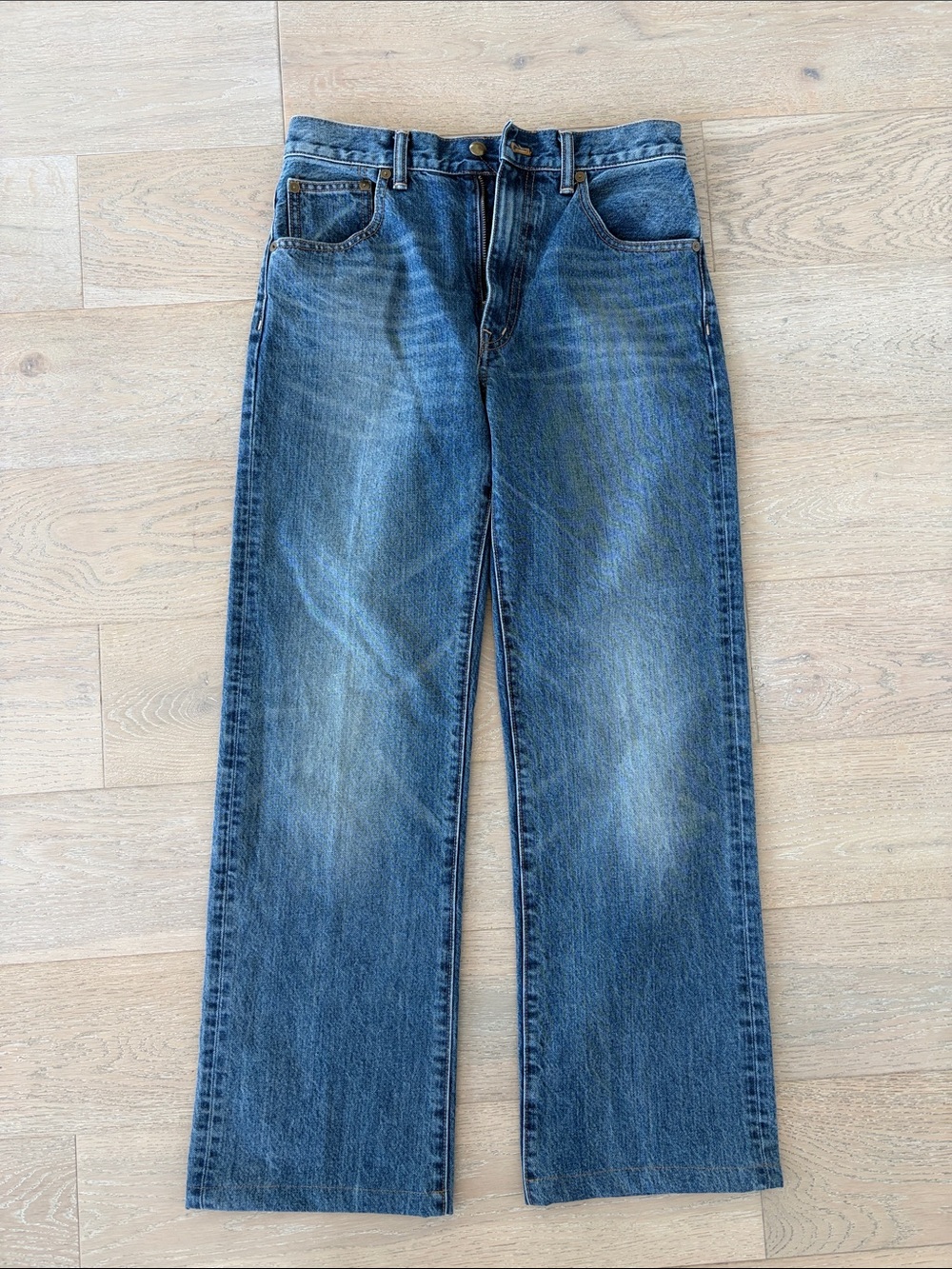 Madewell Alexa Chung Croswell wash jeans